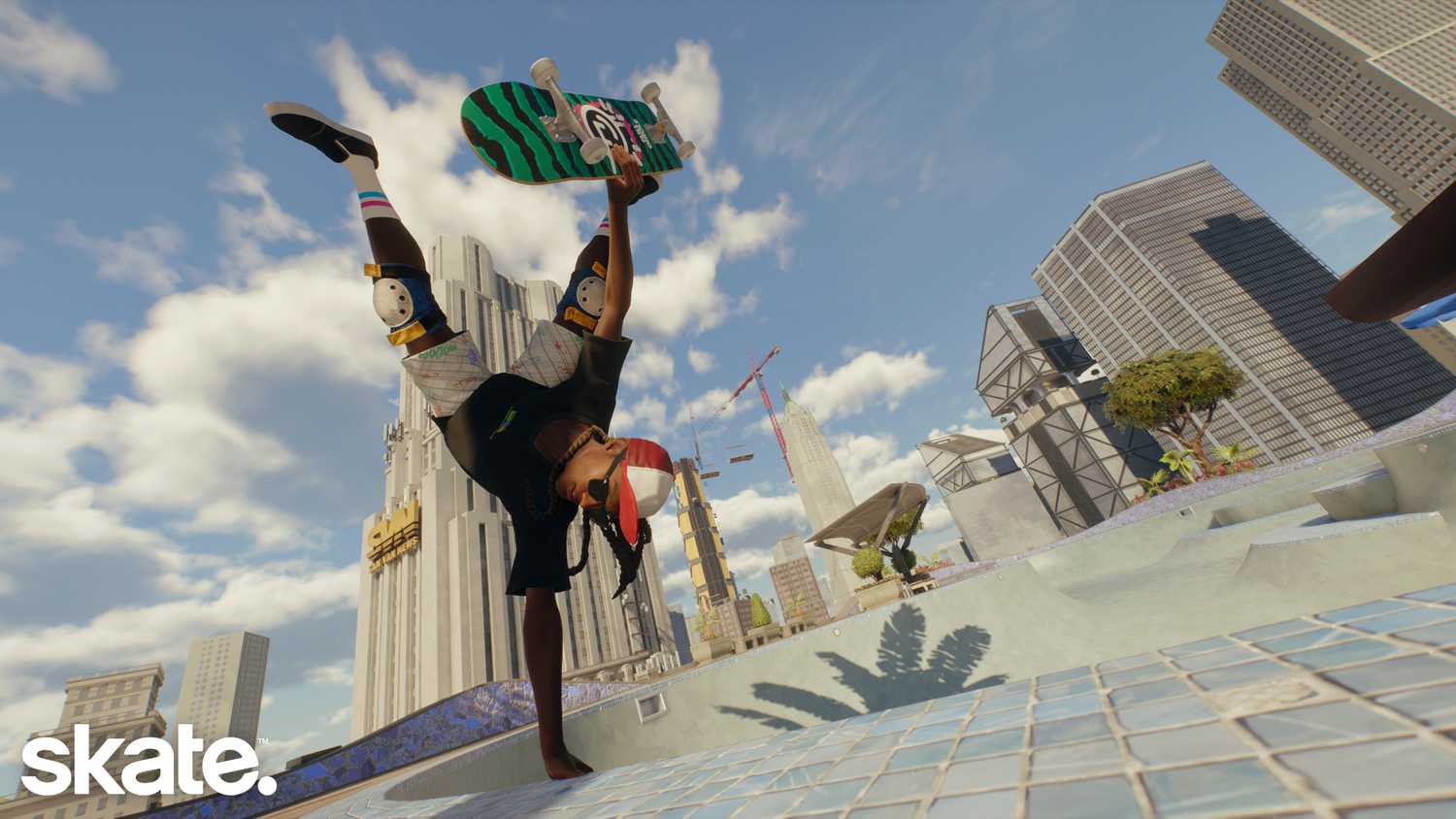 Skate season 2 handplant