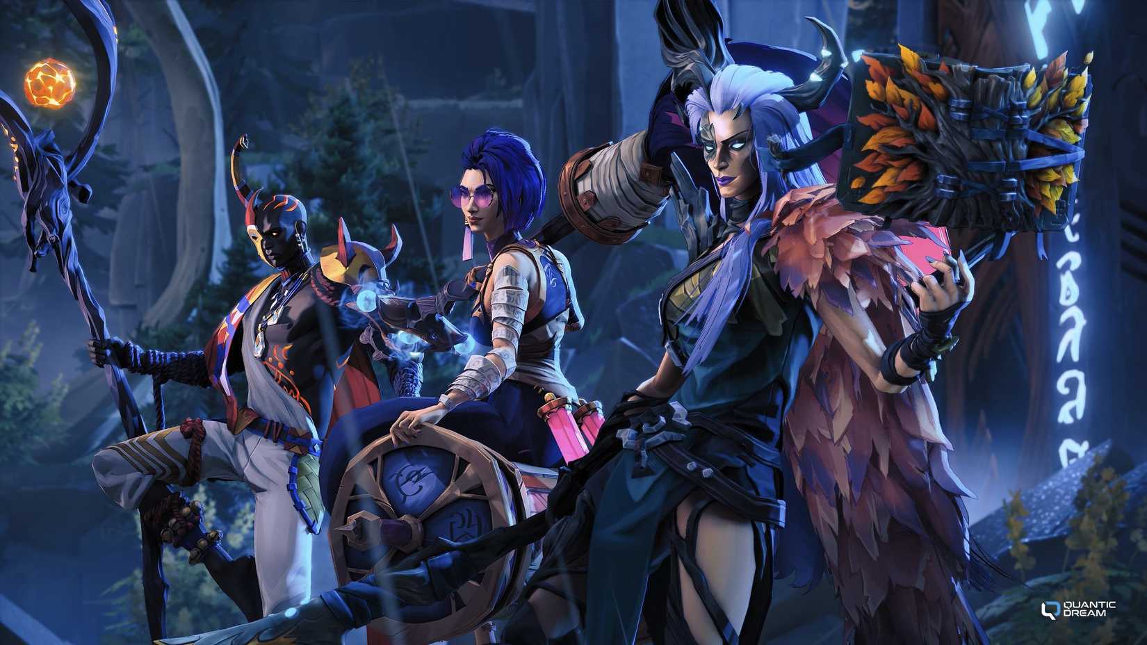 A team of players in Spellcasters Chronicles