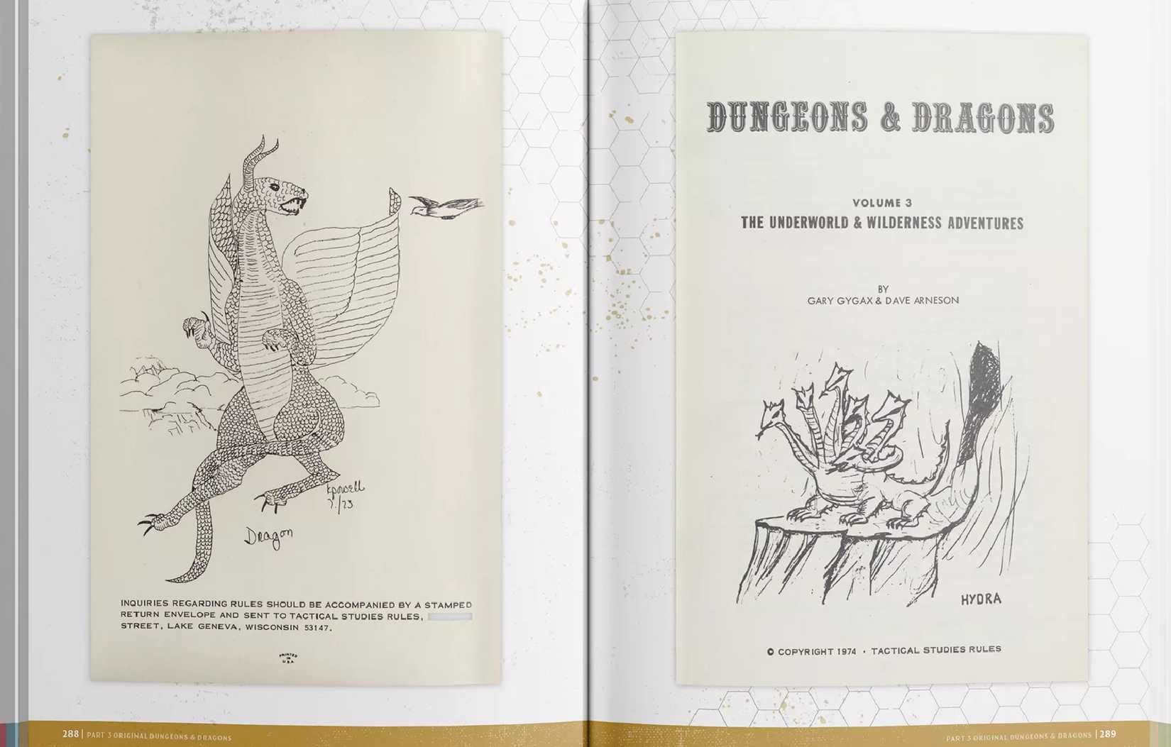 A page from the book The Making of D&D