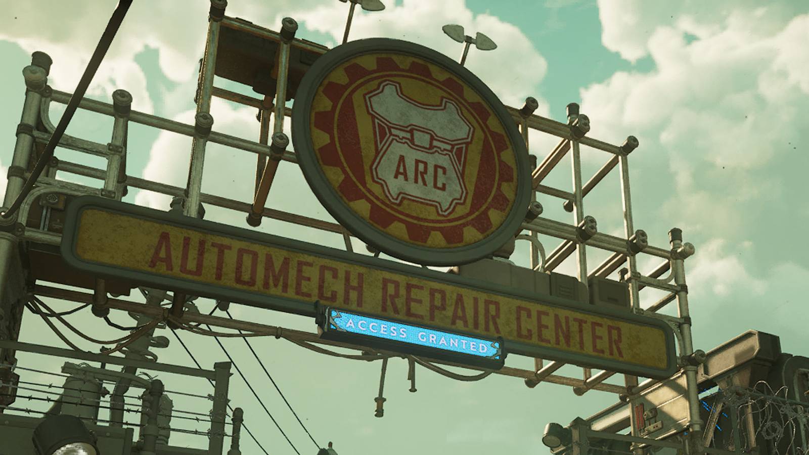 How to access the Euphoria Coast Automech Repair Center in The Outer Worlds 2