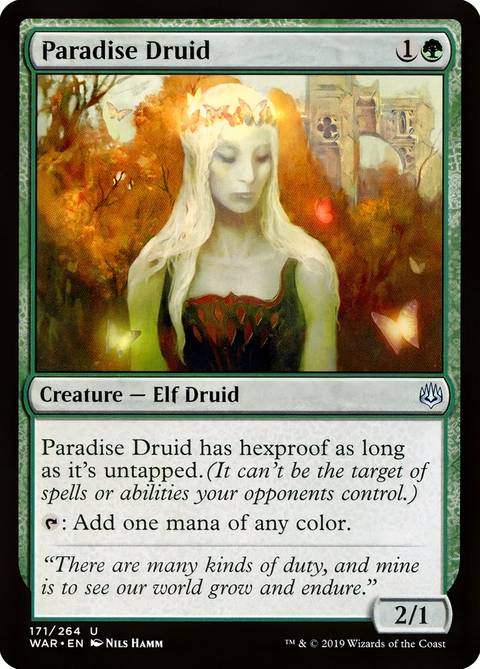Imagem da carta Paradise Druid Magic: The Gathering