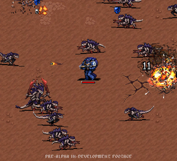 Vampire Survivors' Best Replacement Officially Launches in 2 Weeks 27 Warhammer Survivors - Screenshot - Brother Luca Gameplay