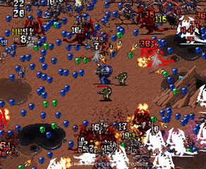Vampire Survivors' Best Replacement Officially Launches in 2 Weeks 28 Warhammer Survivors - Screenshot - Brother Luca's Might