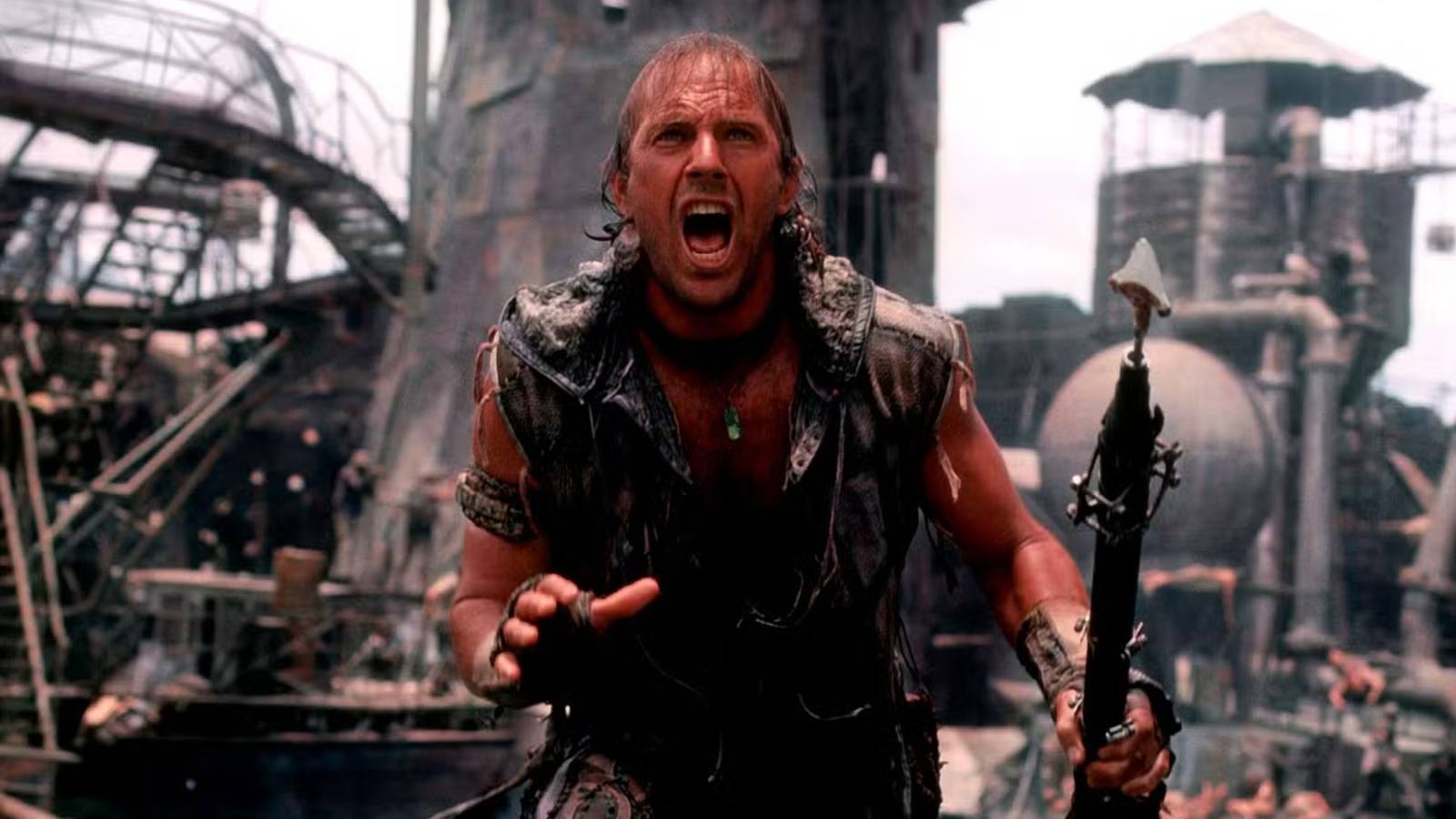 Kevin Costner in Waterworld