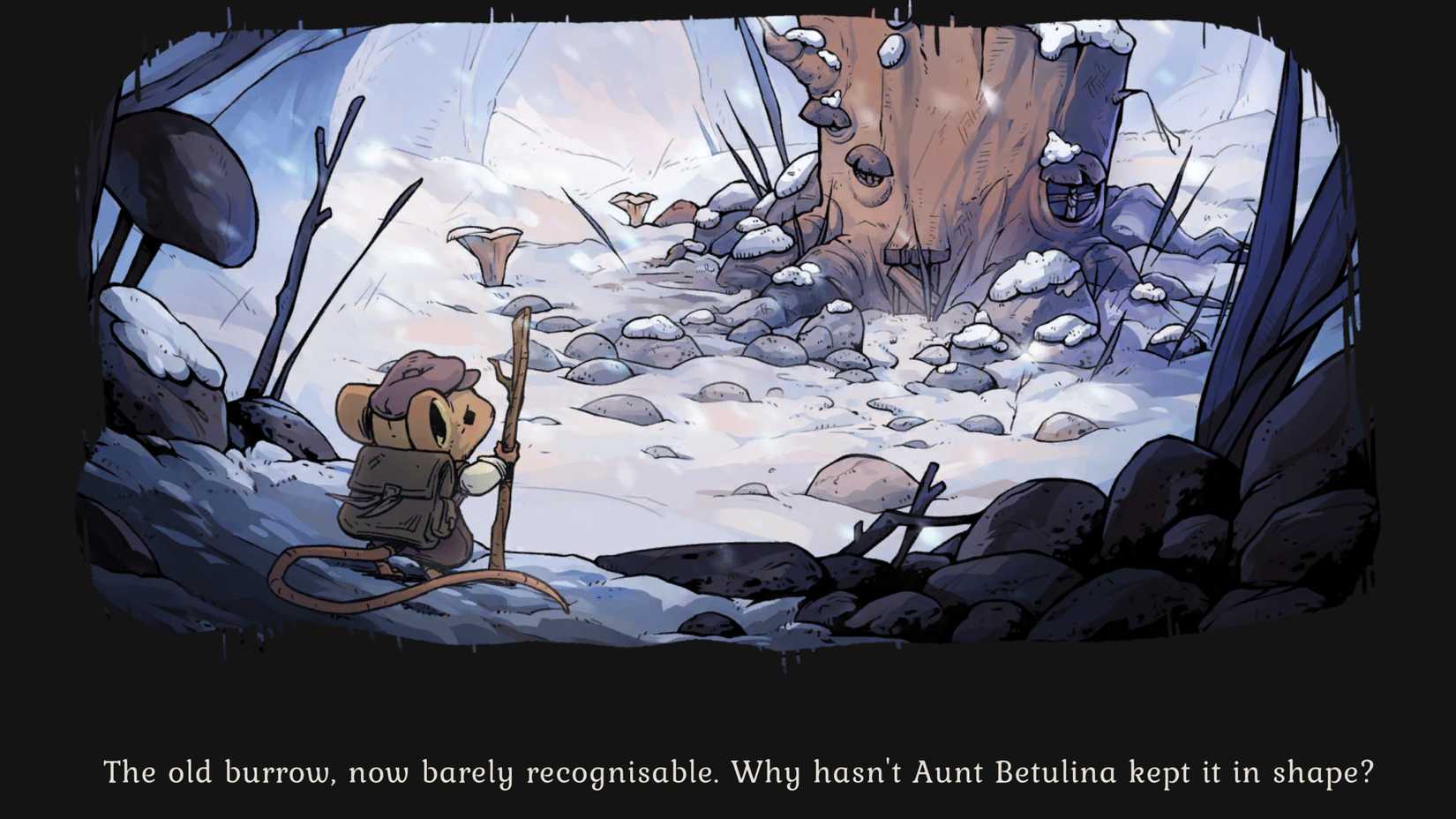 A still from Winter Burrow's story.