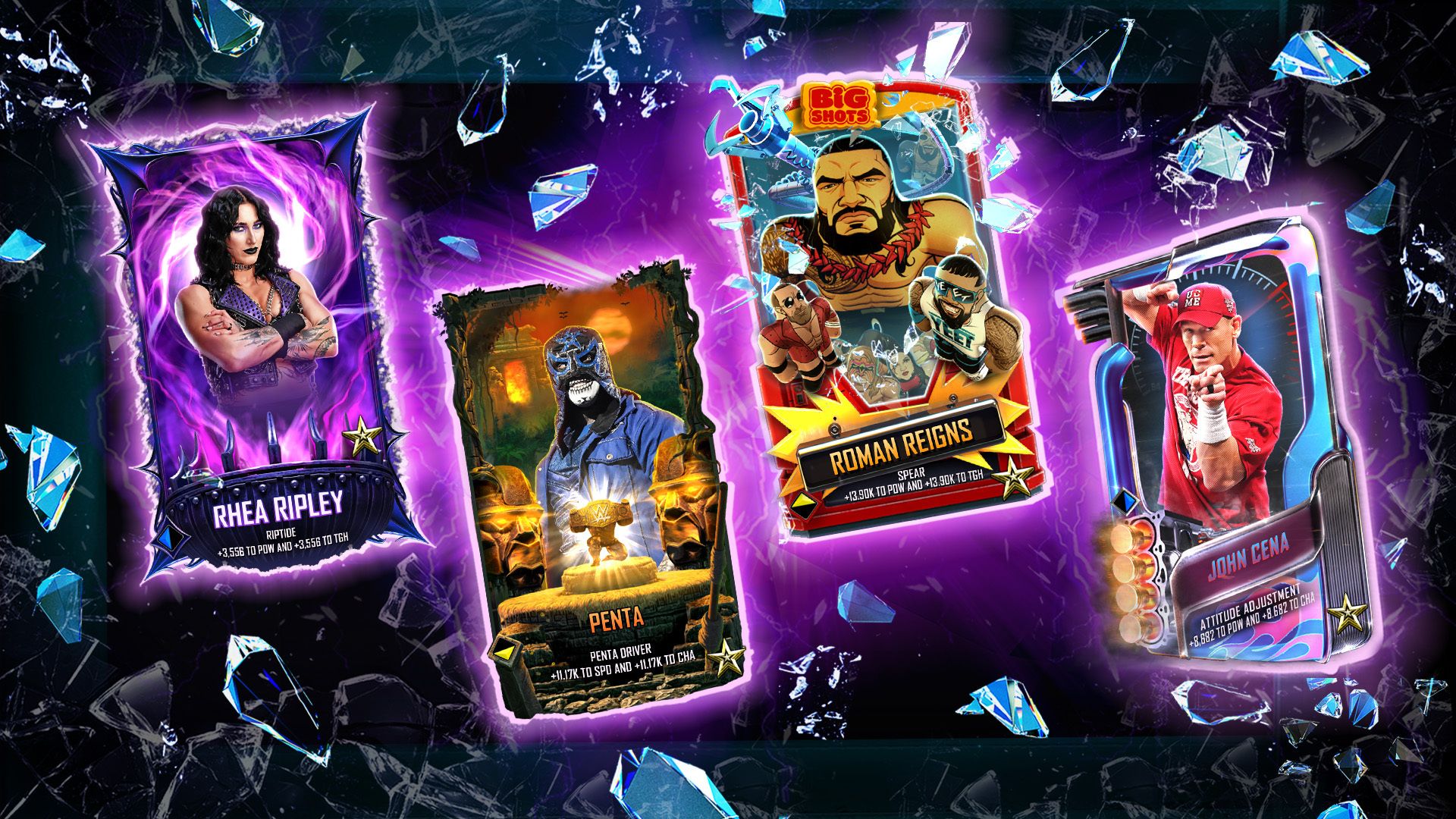 WWE Supercard adds Balatro-style roguelike mode