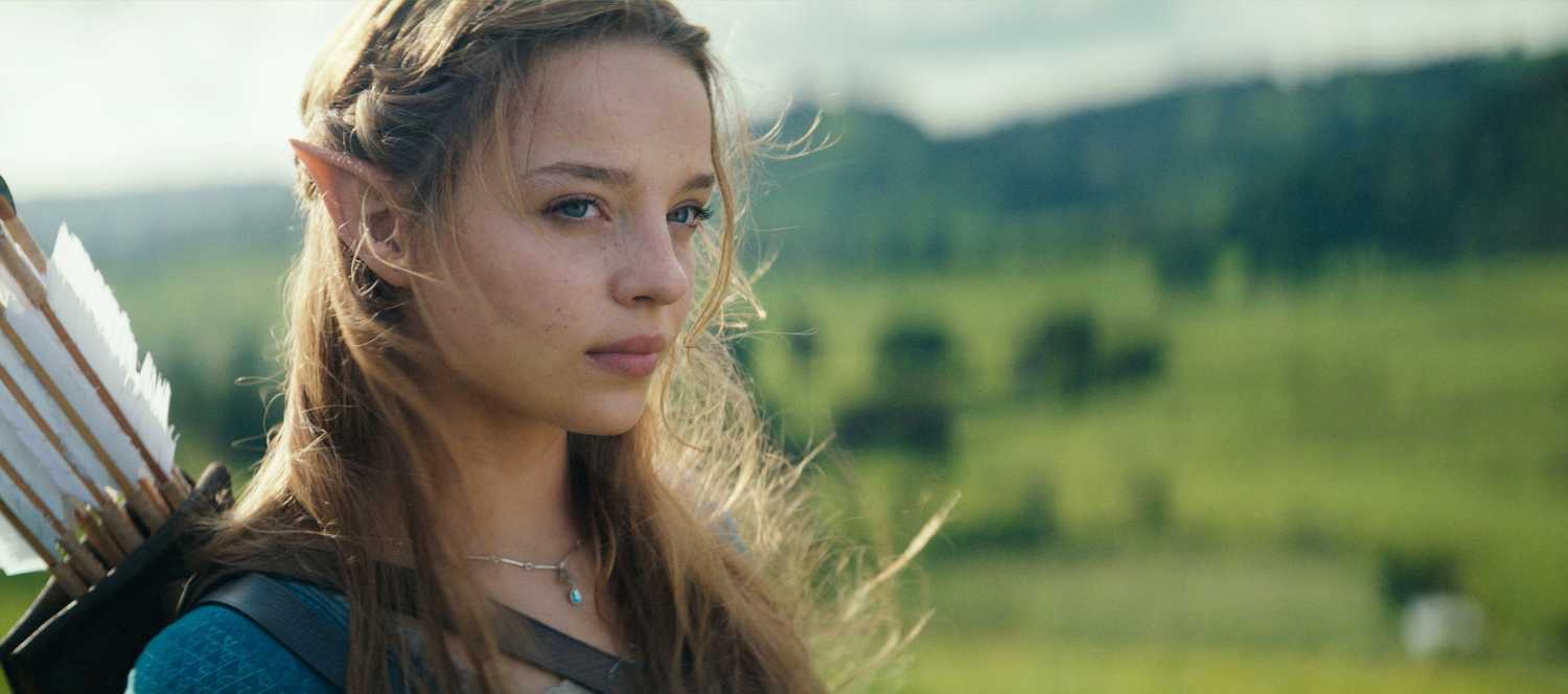 Princess Zelda still from the live-action film