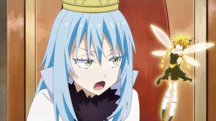Rimuru banters with Ramiris in That Time I Got Reincarnated as a Slime