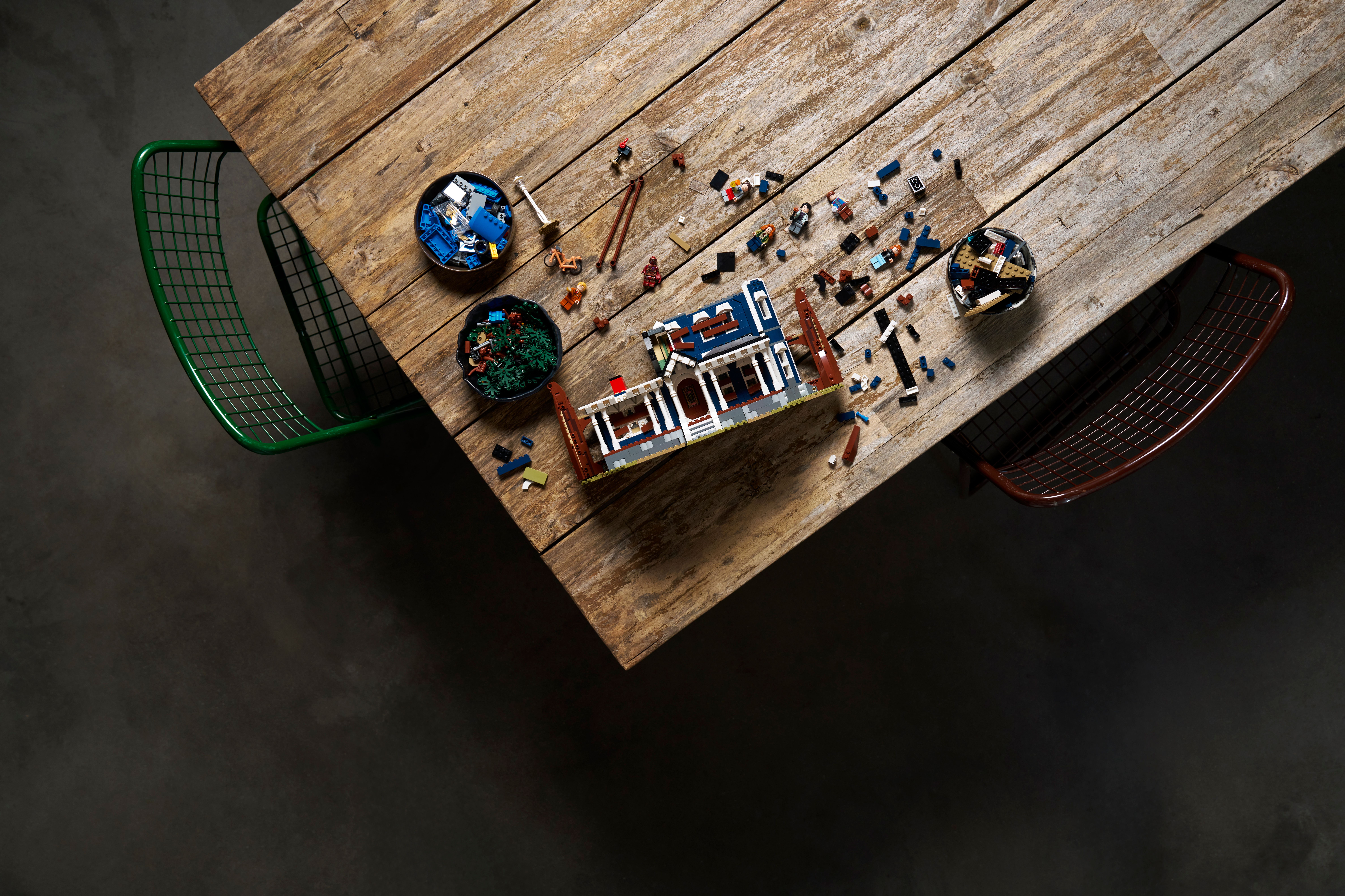 Build process photo for Creel House