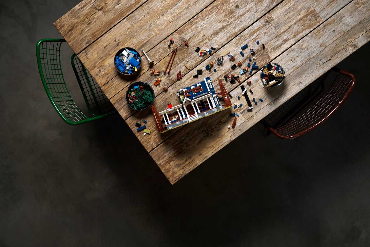 Build process photo for Creel House