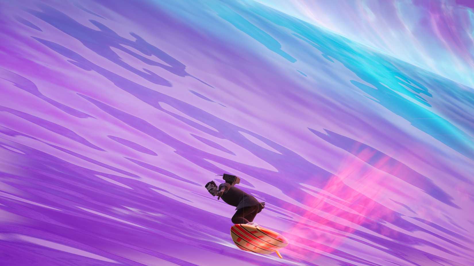 Frankenstein's Monster surfing in Fortnite