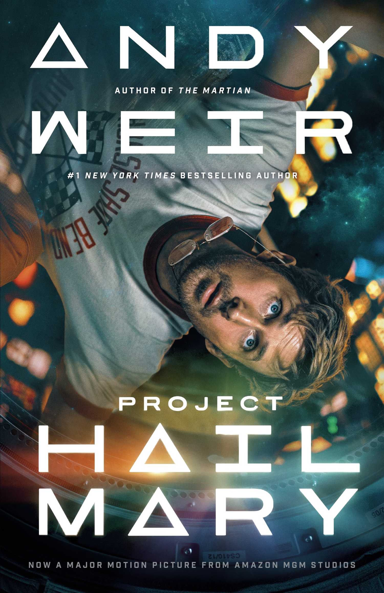 Cover art for Project Hail Mary with Andy Weir and Ryan Gosling