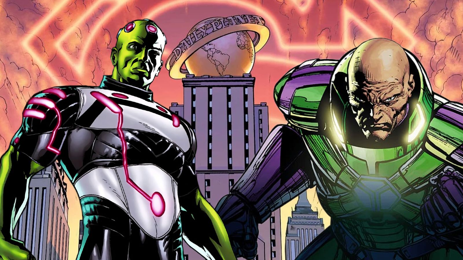 Brainiac and Lex Luthor's complicated history explained before Man of Tomorrow
