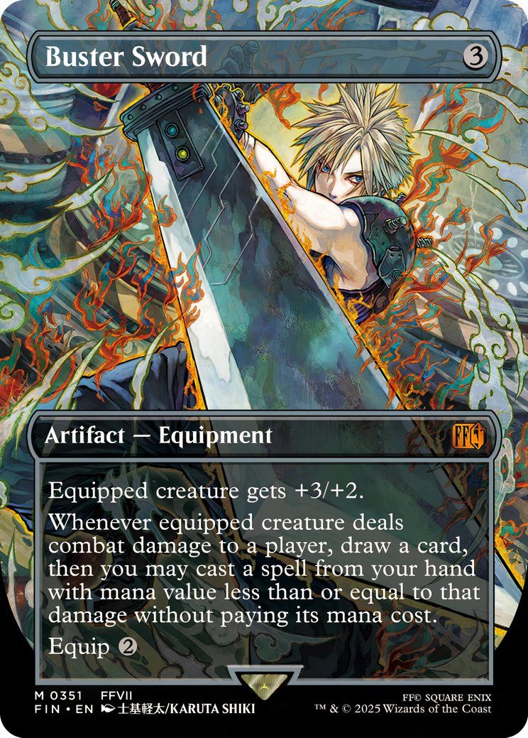 One FF7 Magic: The Gathering card proves Universes Beyond can tell