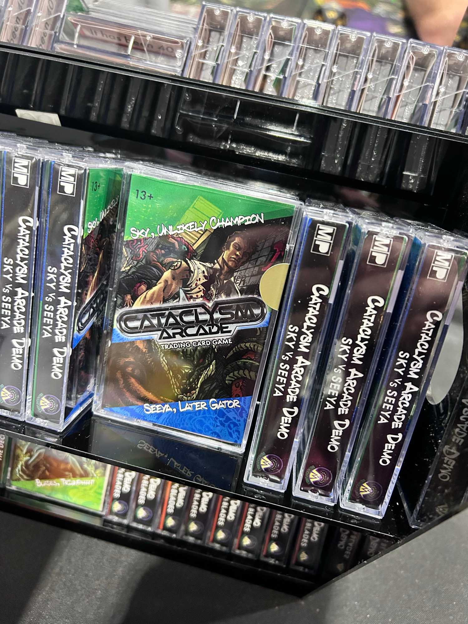 Catalcysm Arcade cassette packaging