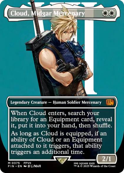 One FF7 Magic: The Gathering card proves Universes Beyond can tell meaningful stories One FF7 Magic: The Gathering card proves Universes Beyond can tell meaningful stories