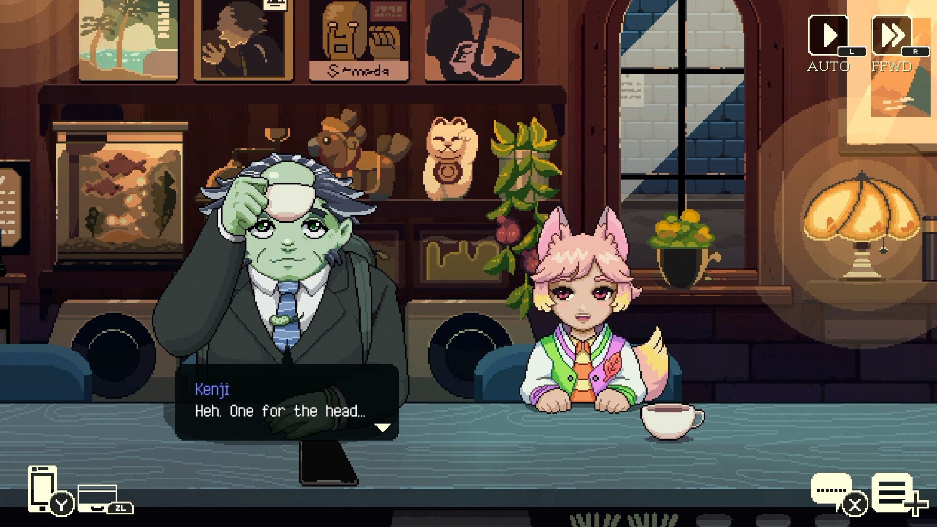 Coffee Talk Tokyo gameplay
