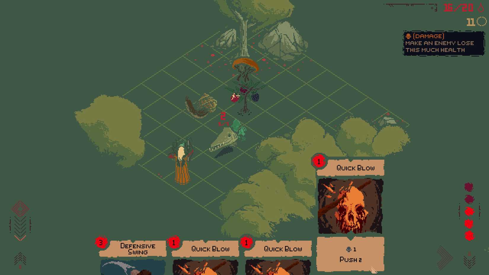 Ro performs a quick blow in Death Howl.