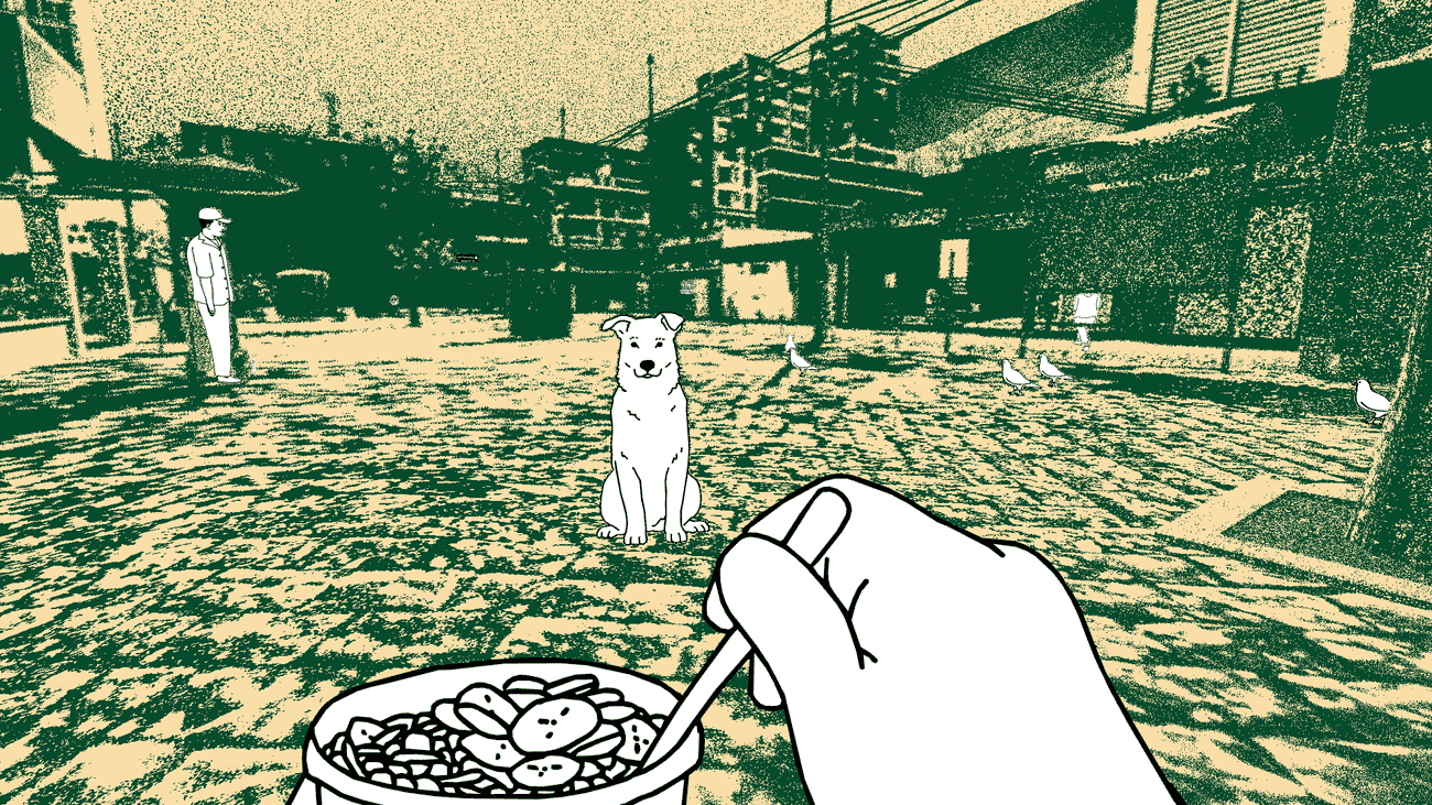 A dog begs for food in one of the best games of 2025, Despelote