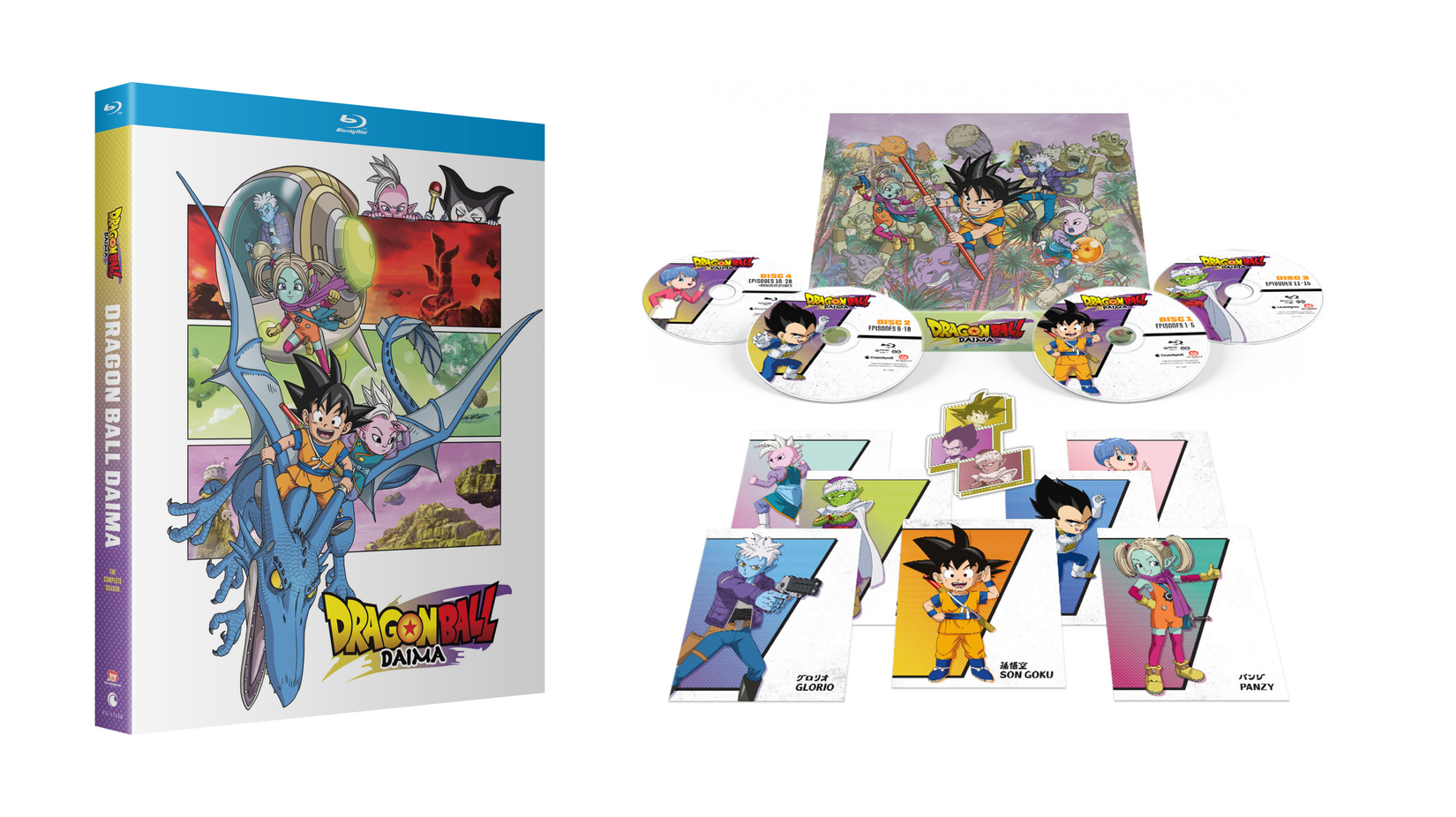 the limited edition dragon ball daima blu ray