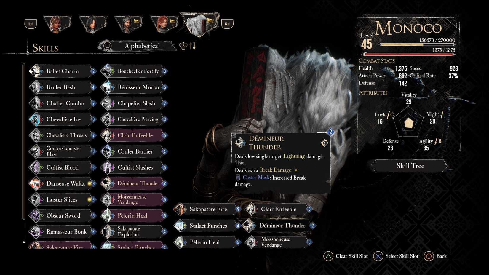 Best Monoco build in Clair Obscur Expedition 33