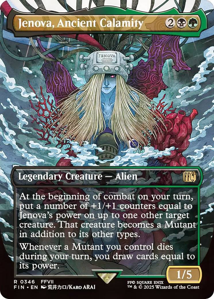 One FF7 Magic: The Gathering card proves Universes Beyond can tell meaningful stories One FF7 Magic: The Gathering card proves Universes Beyond can tell meaningful stories