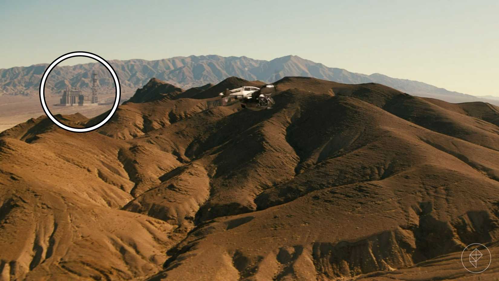 HELIOS One spotted in the background of the Fallout TV show.