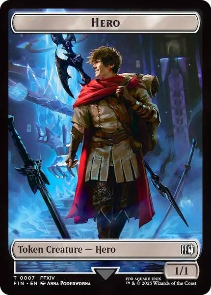 hero token mtg