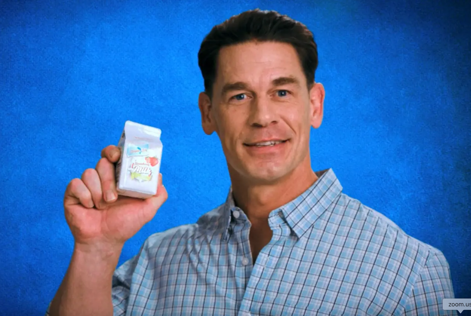 John Cena explaining Human Derived Protein