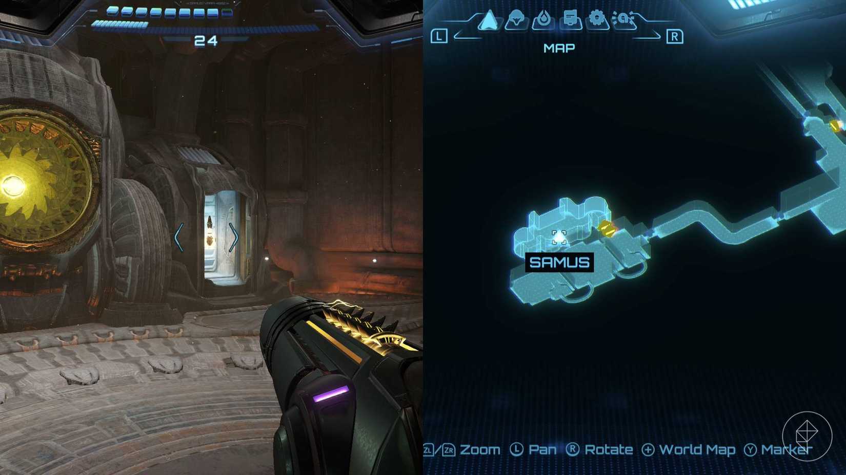 The pressure room expansion in Metroid Prime 4