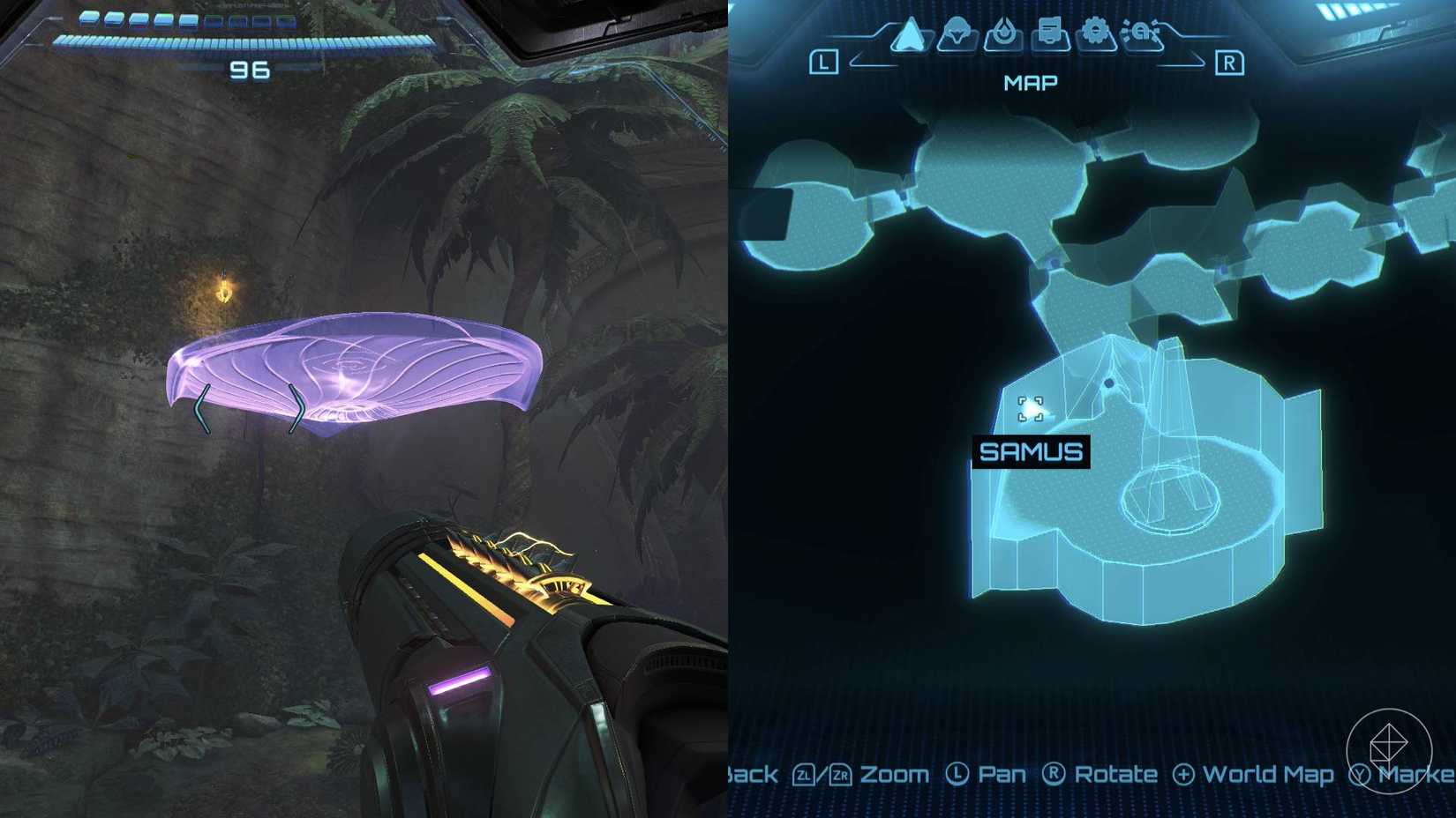 The cargo launcher missile expansion in Metroid Prime 4