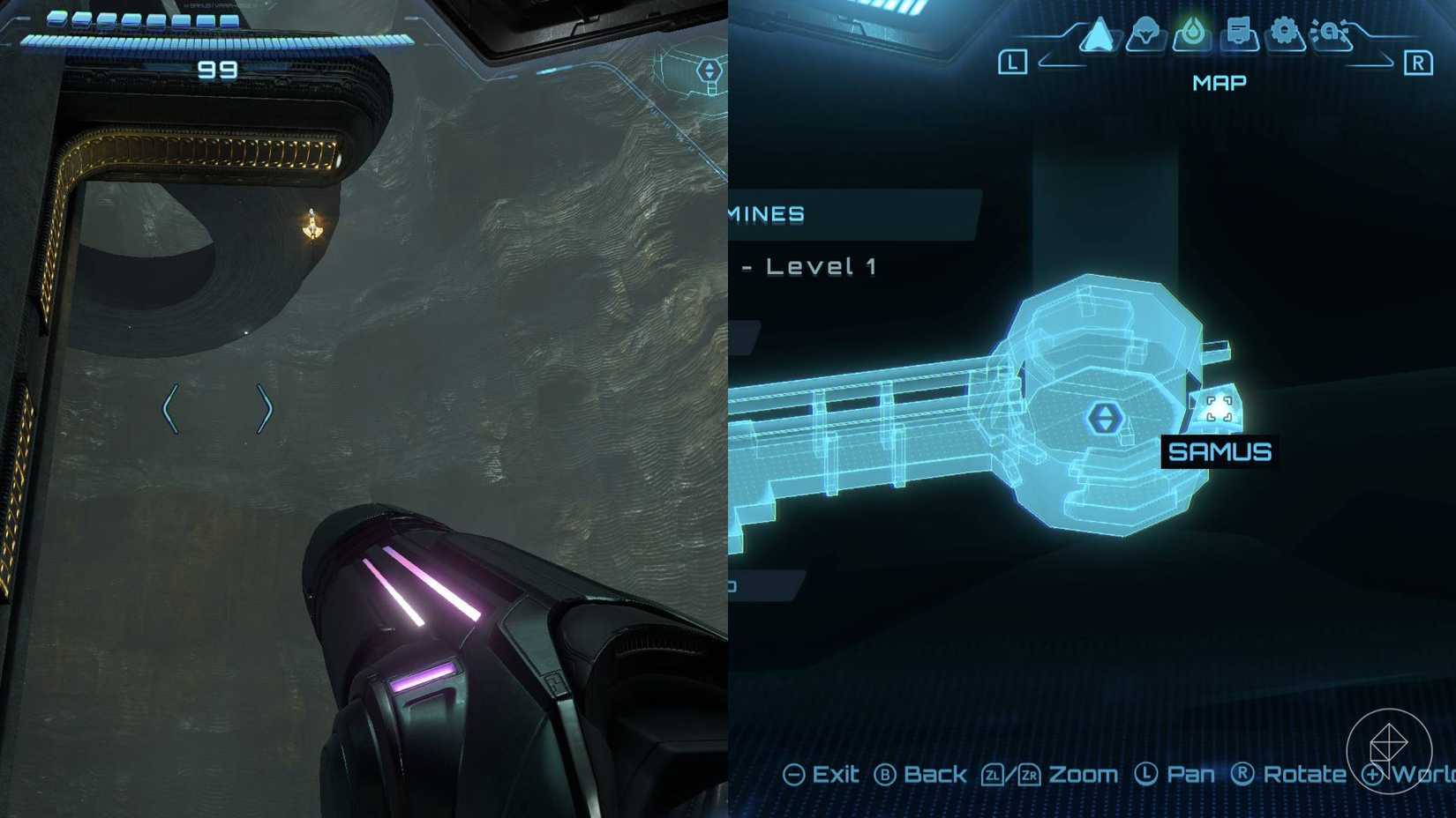 The shaft elevator missile expansion in Metroid Prime 4