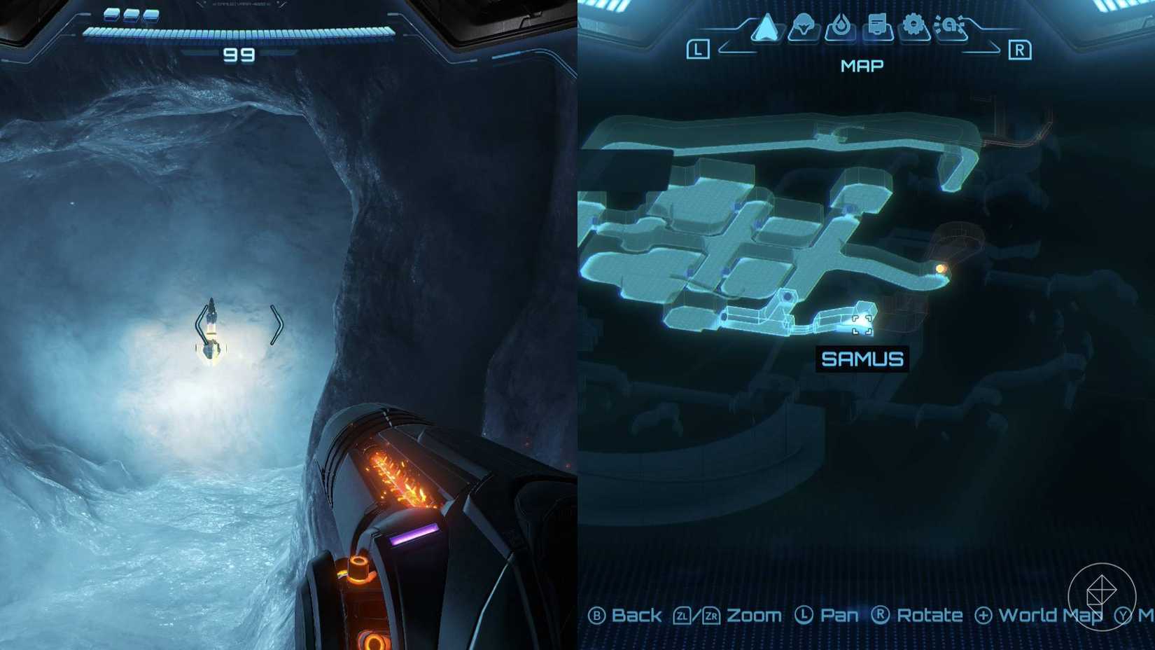 The bio labs expansion in Metroid Prime 4
