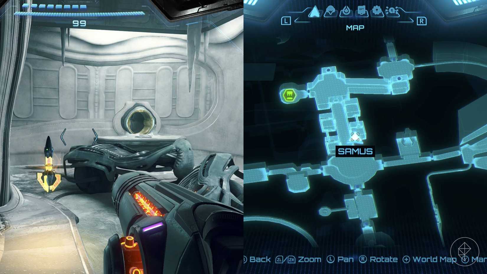 The medical bays missile expansion in Metroid Prime 4