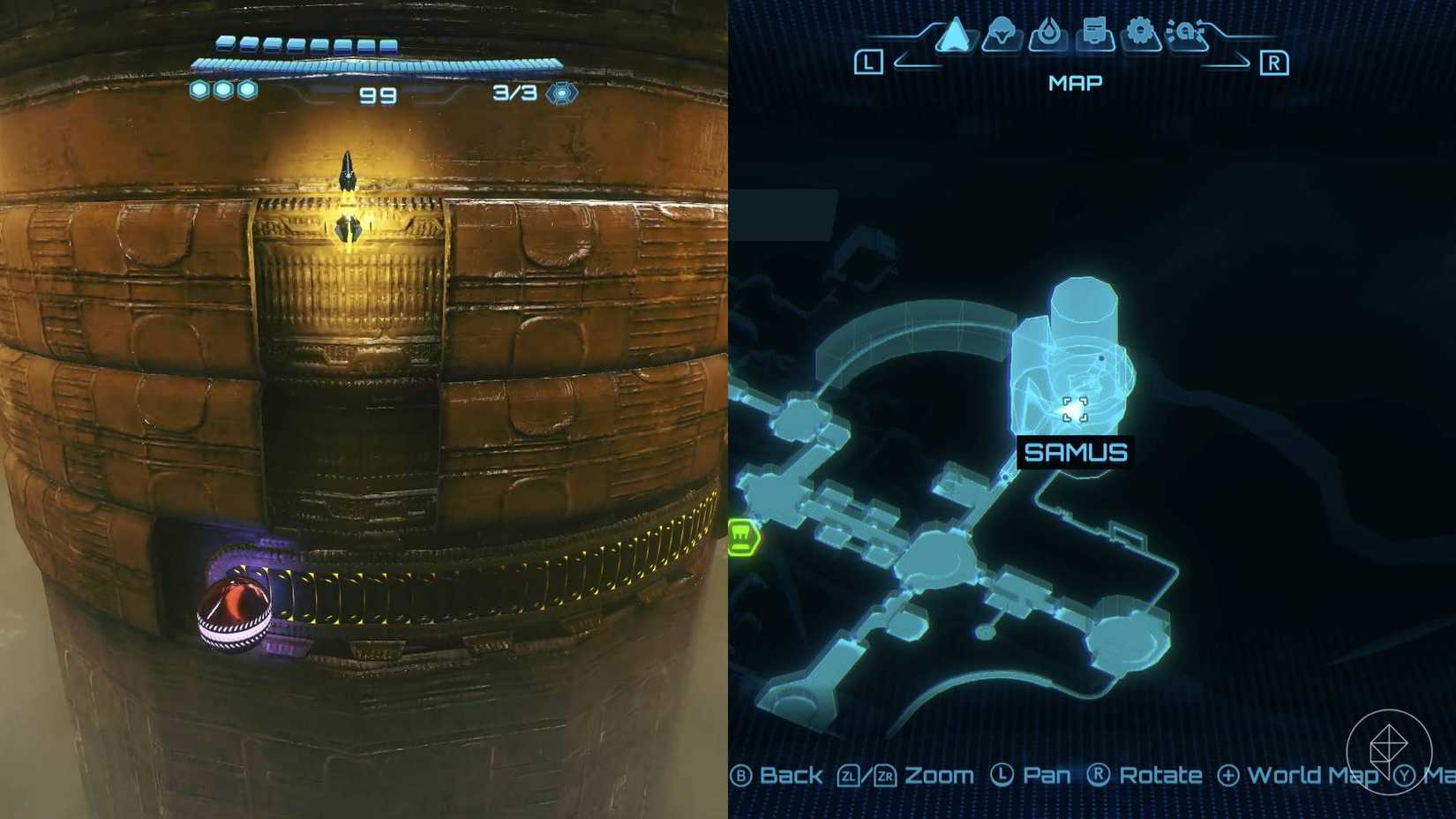The Storage Bay missile expansion in Metroid Prime 4