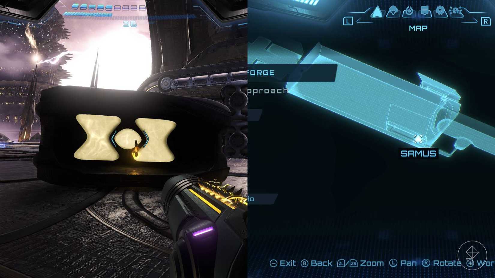 The facility approach missile expansion in Metroid Prime 4