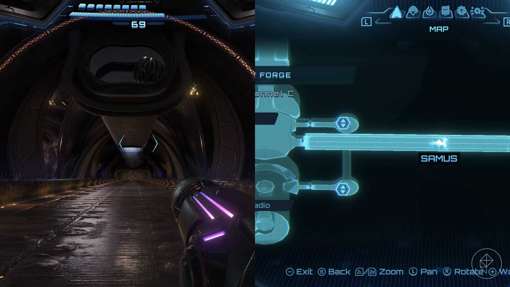 The speed tunnel missile expansion in Metroid Prime 4