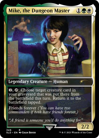 stranger things cards mtg Stranger Things by TARDIS1384
