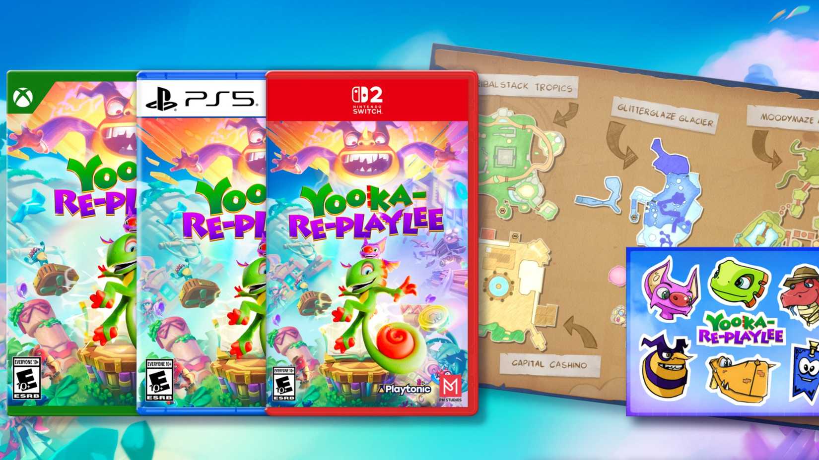 physical copies of yooka-replaylee.