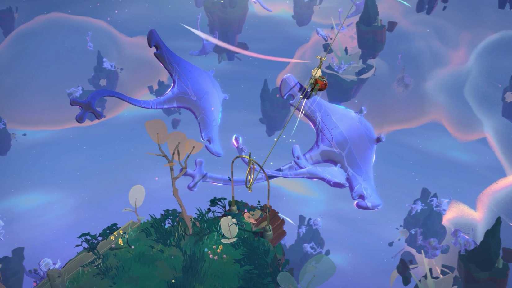 The sky biome in Moonlighter 2