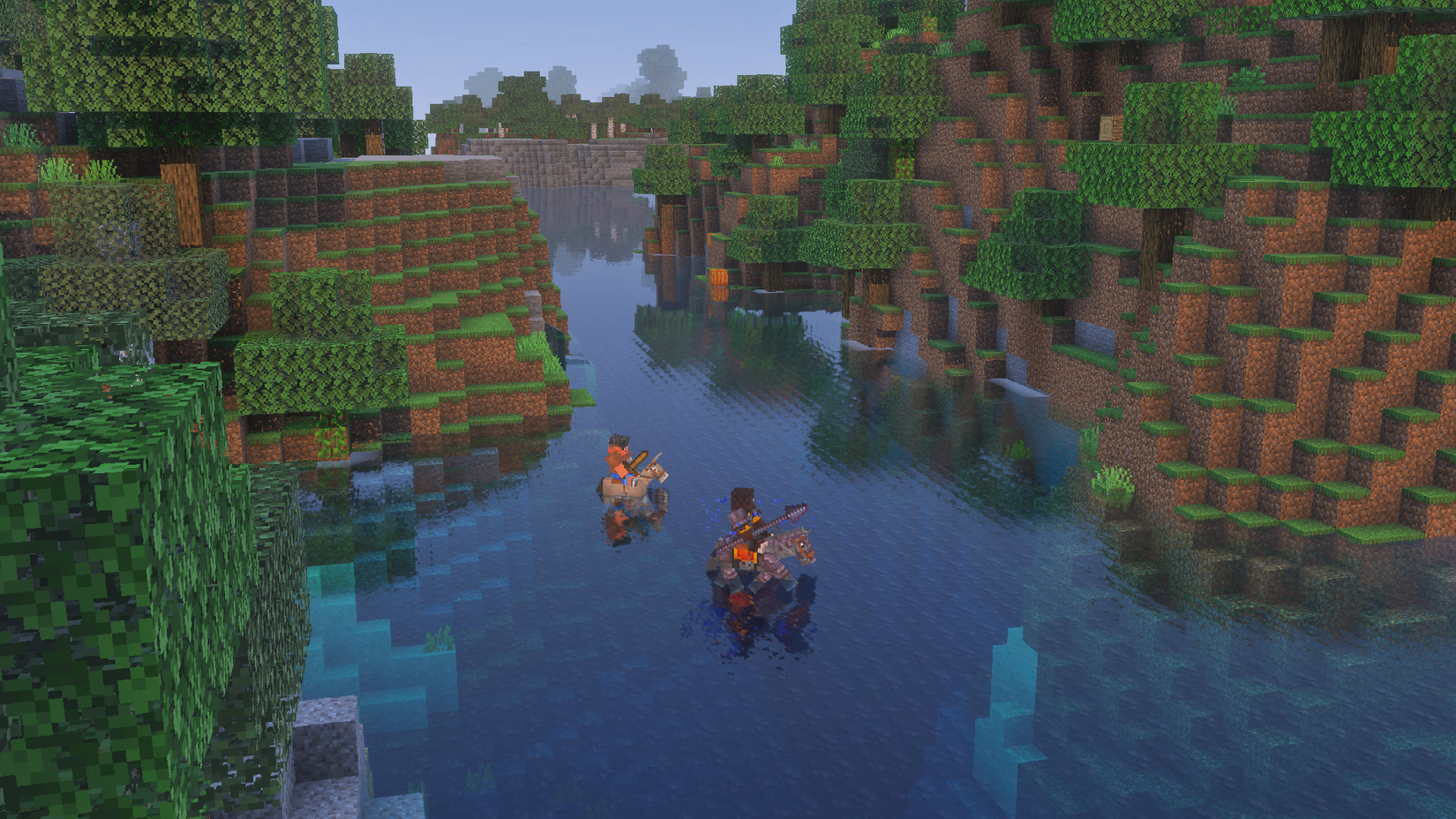 Minecraft’s Mounts of Mayhem Drop Unveils a Beautifully Chaotic New Weapon
