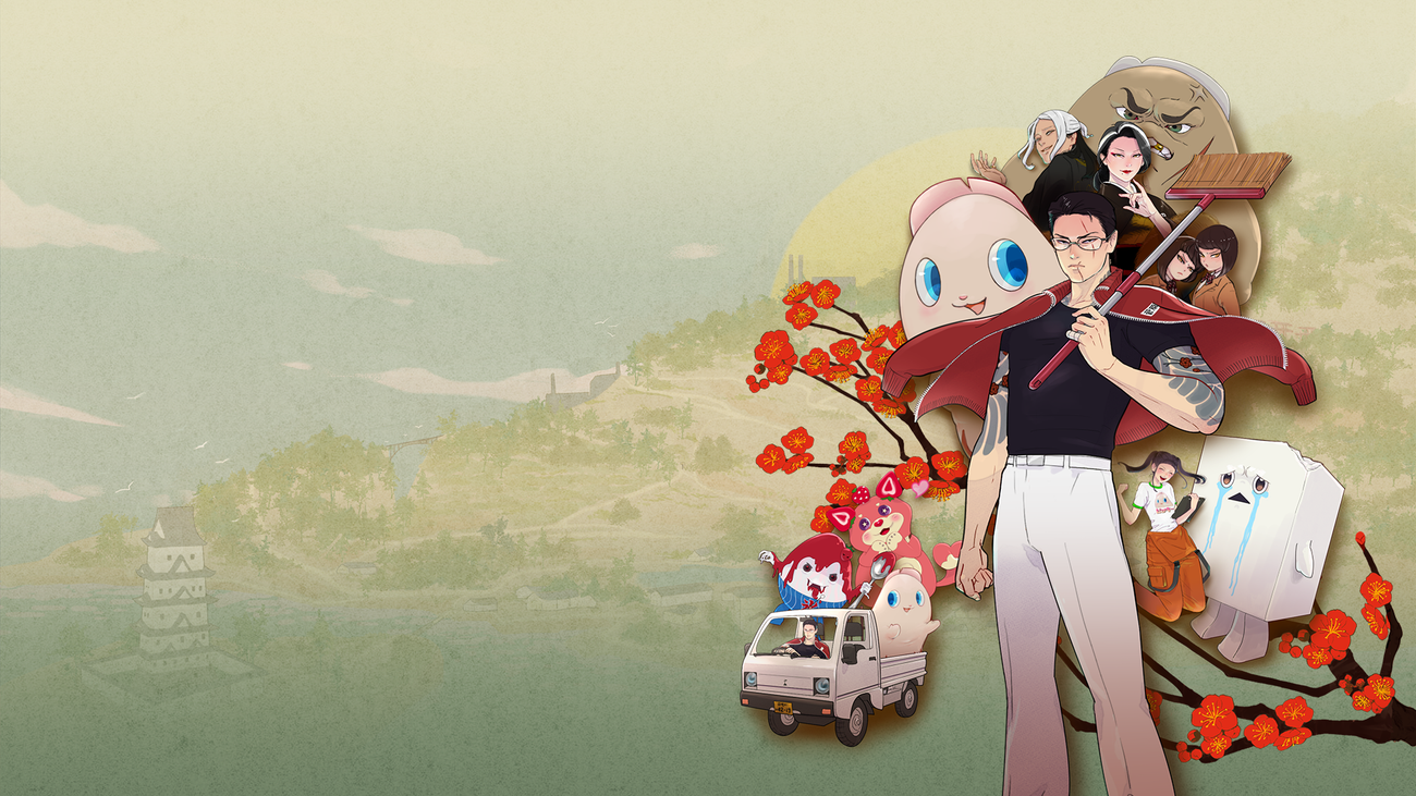 Promise Mascot Agency hero holds an umbrella while thinking about the best games of 2025