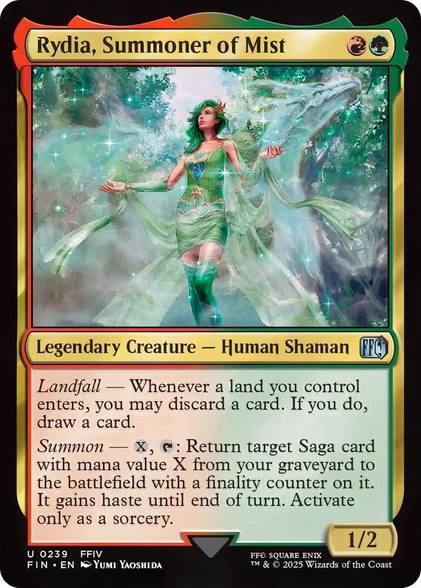 Magic's Yuna card became a mythic rare because FF10 wasn't represented, designer says Magic's Yuna card became a mythic rare because FF10 wasn't represented, designer says