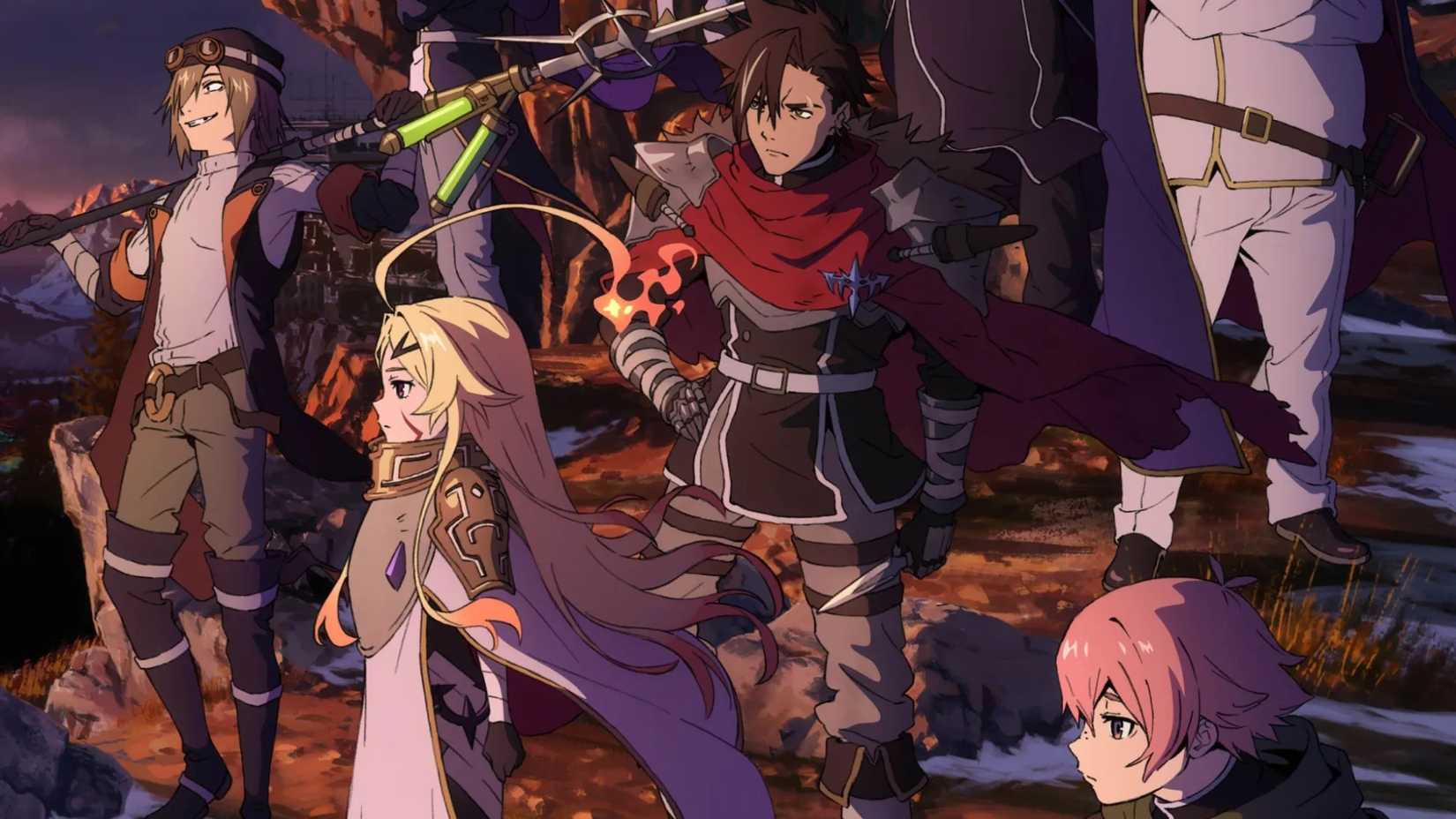 The main cast of characters in Sentenced to be a Hero