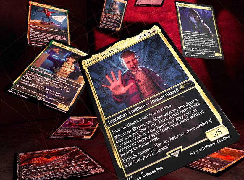 stranger things mtg commander deck Secret Lair: Stranger Things