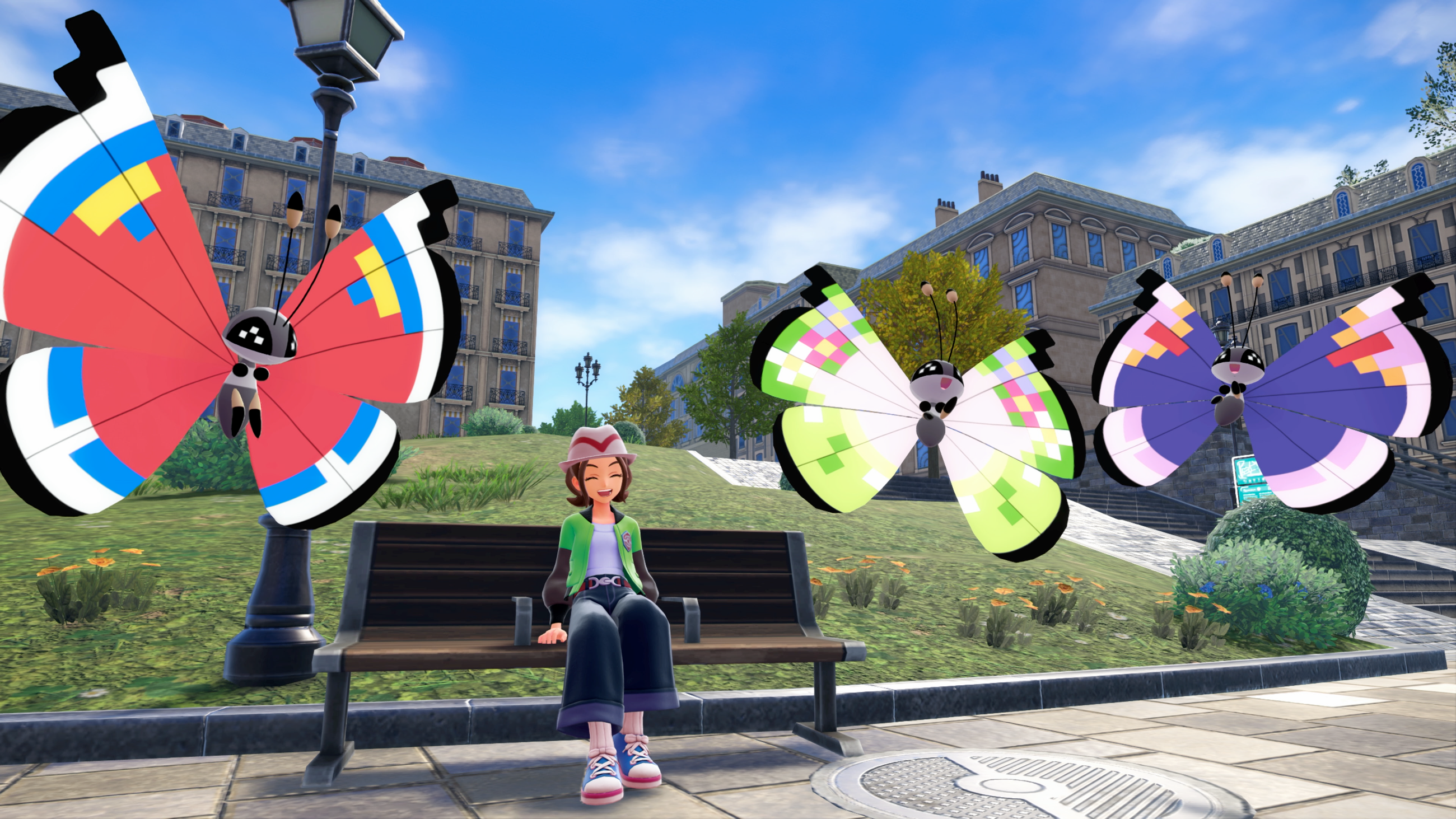 A Pokemon trainer sits on a bench and thinks about the best games of 2025