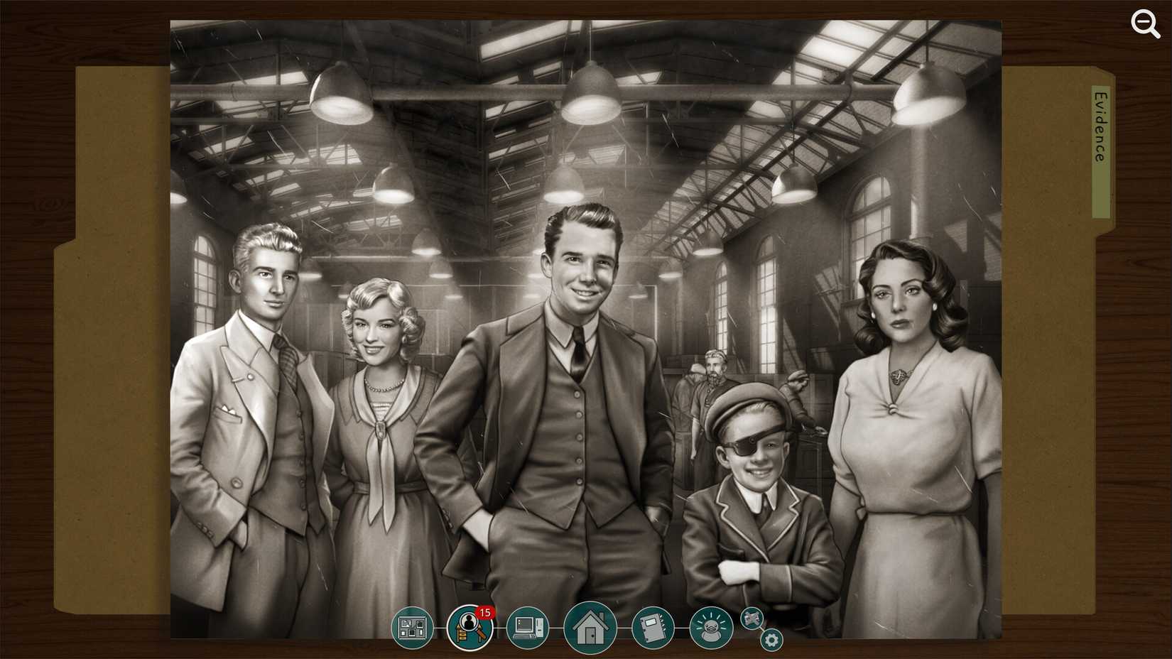 An image of Roottree family members in The Roottrees are Dead