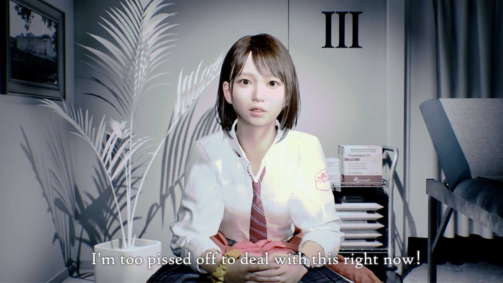 Gameplay sections are punctuated by "interview" sequences with each soul.