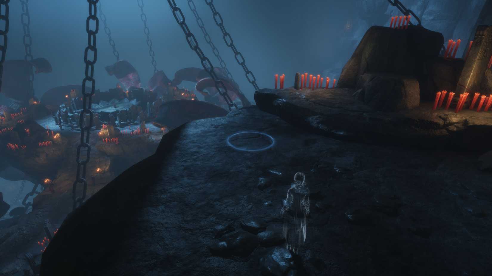 A Where Winds Meet screenshot showing a location where players can steal a martial art