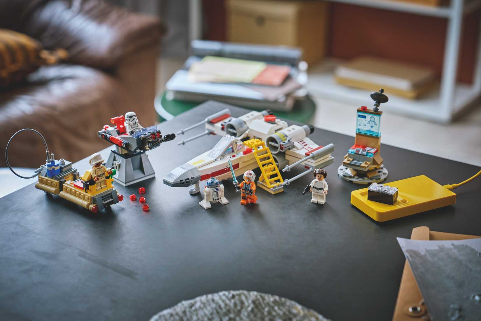 A product photo of the Lego Smart Play X-Wing set